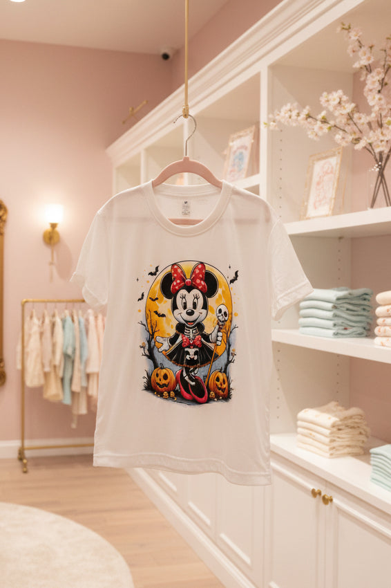 Minnie Inspired Halloween Tshirt