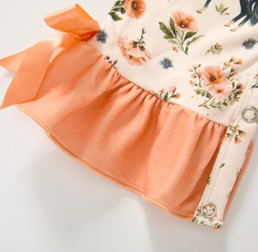 🐴🌸 STABLE FRIENDS ROMPER