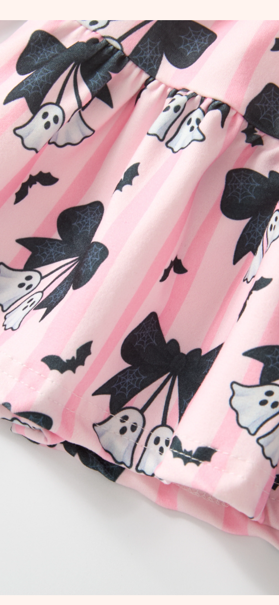 🎀 Pink Ghost Bow 2-Piece Set by pete + Lucy
