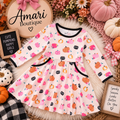 🎃👻 BOO-TIFUL PATCH DRESS