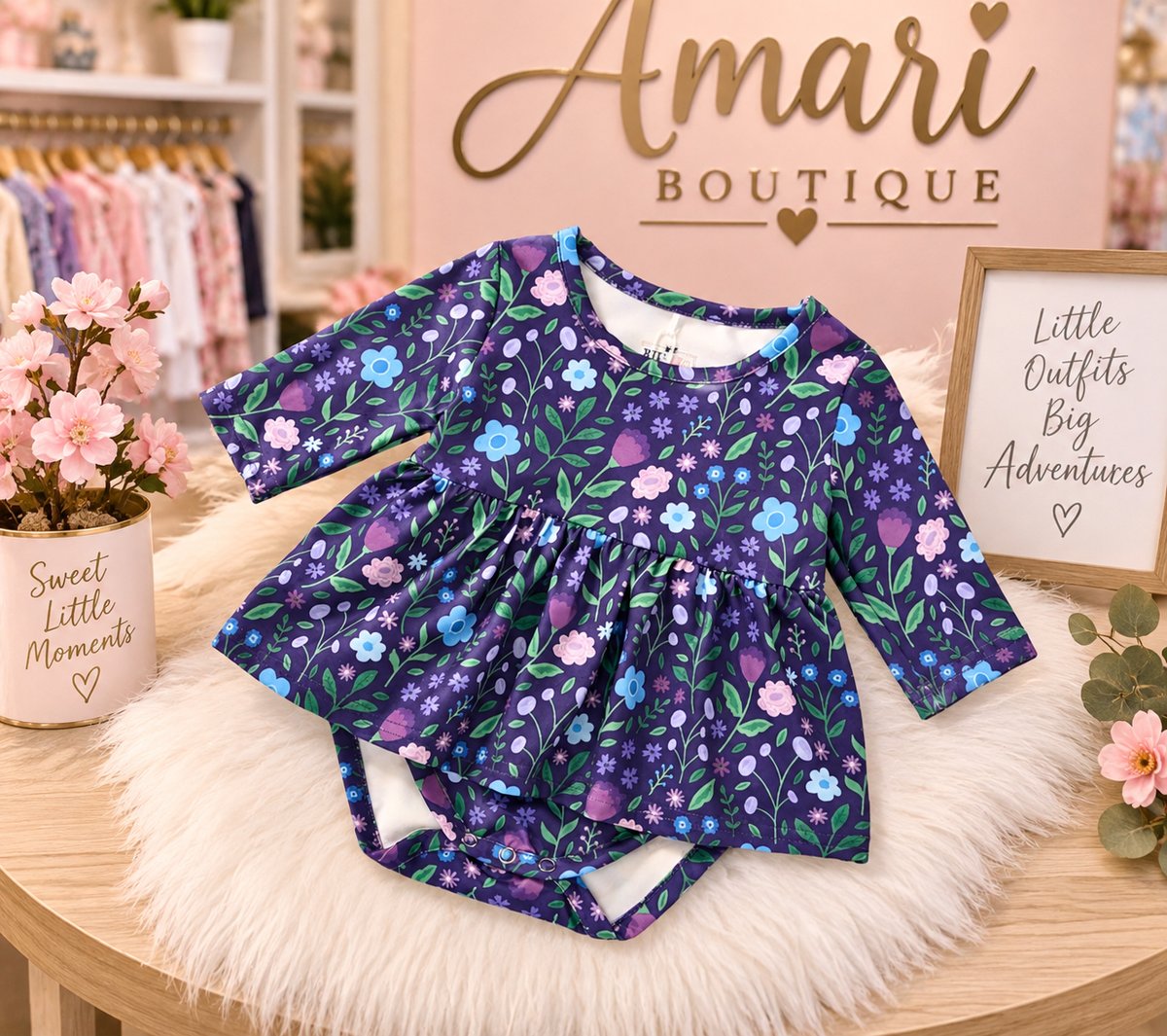 BREEZY BLOSSOMS - ROMPER