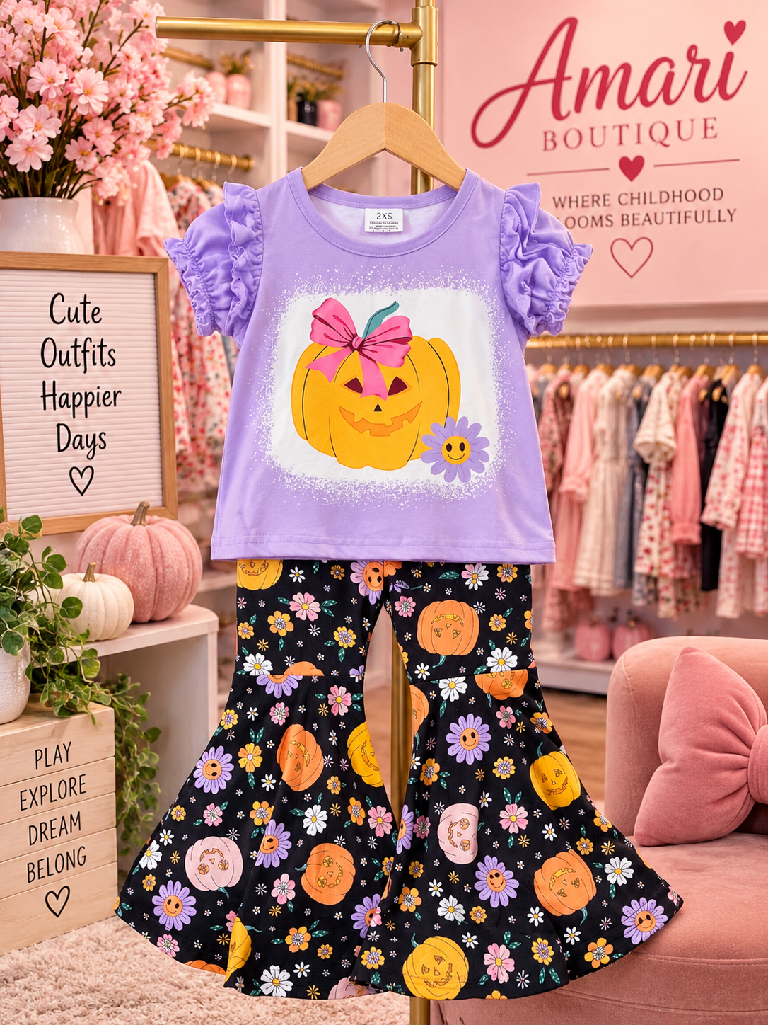 Pumpkin Cutie Set 🎃💜